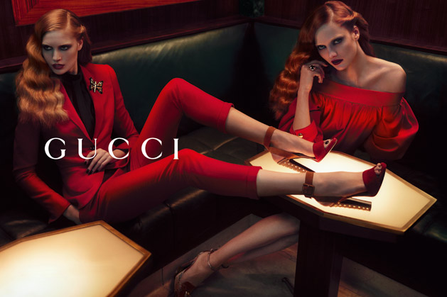 fashiONoir: Campanha Gucci Pre-Fall 2012